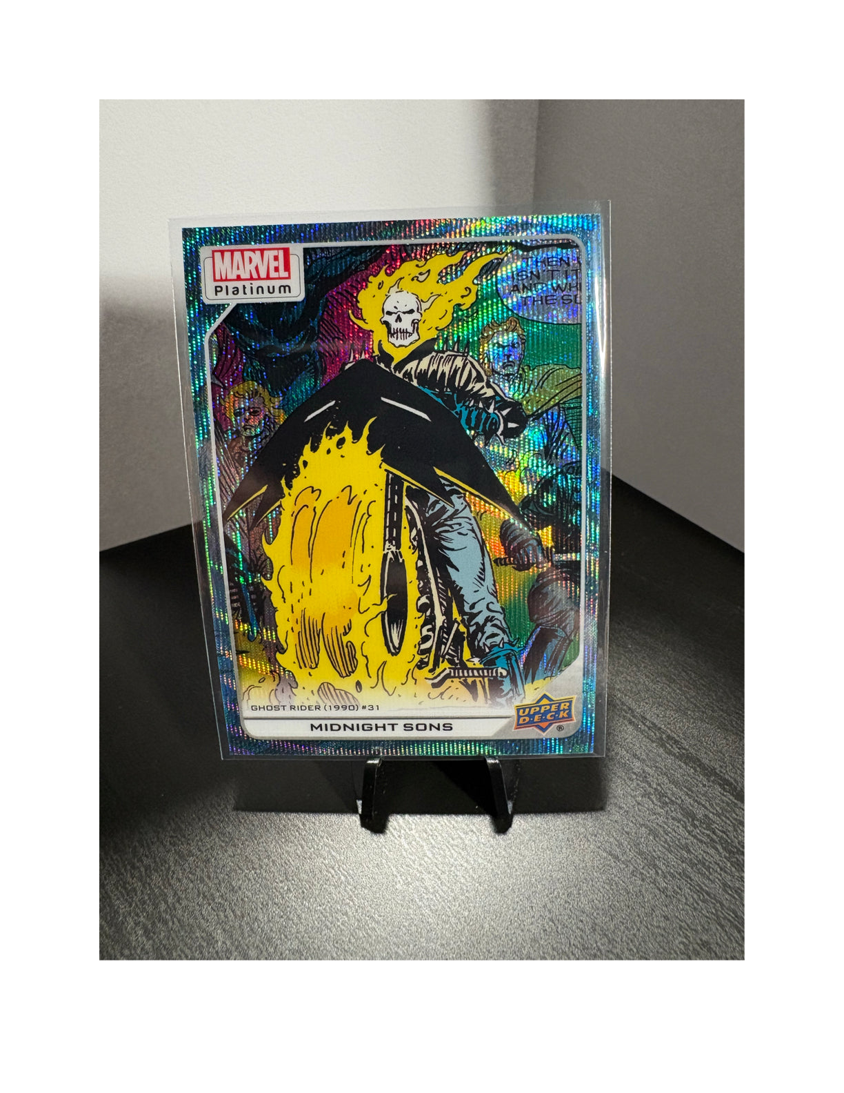 Midnight Sons #180 - 2023 Marvel Platinum BLUE SURGE Parallel