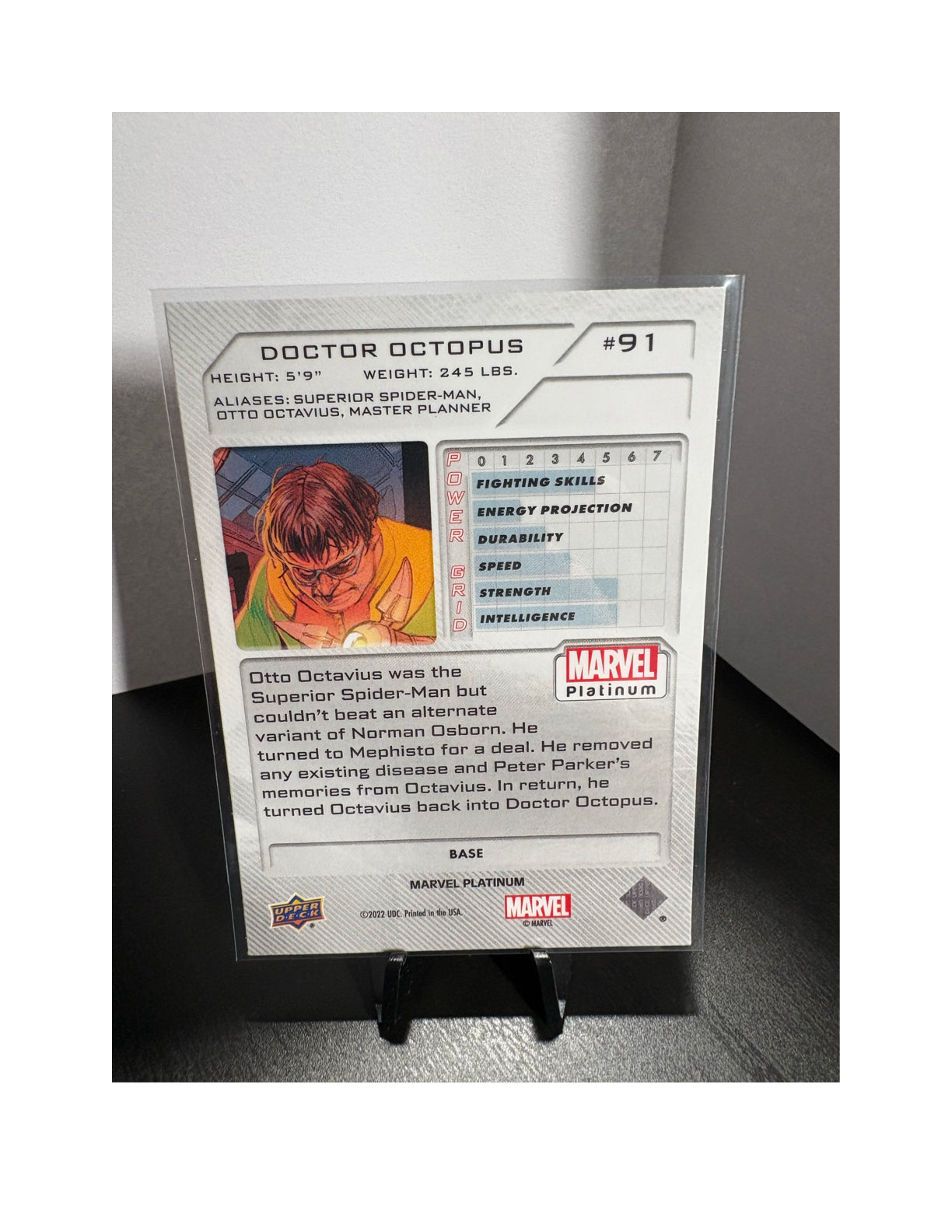 Doctor Octopus #91 - 2023 Upper Deck Marvel Platinum BASE Card