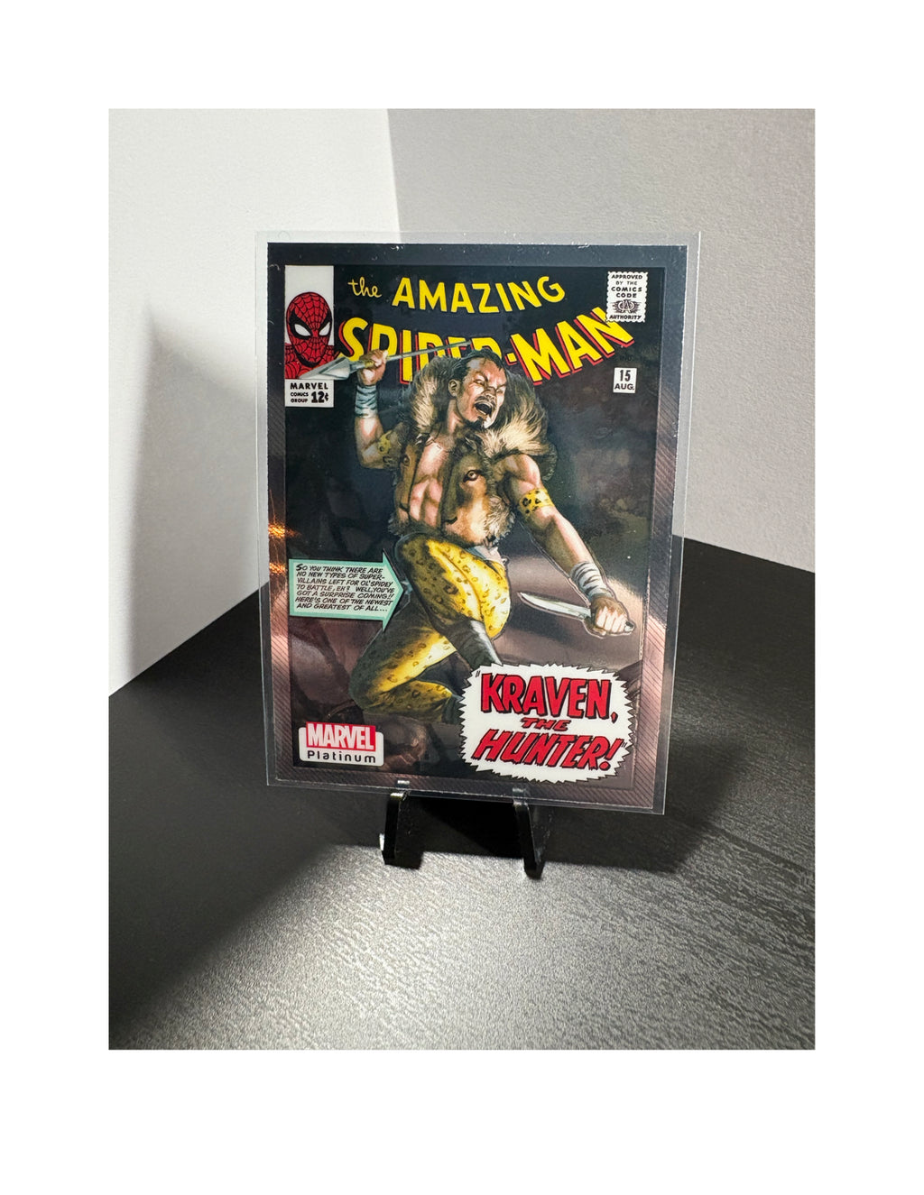 2023 Upper Deck Marvel Platinum Kraven Cover Variant #WI58