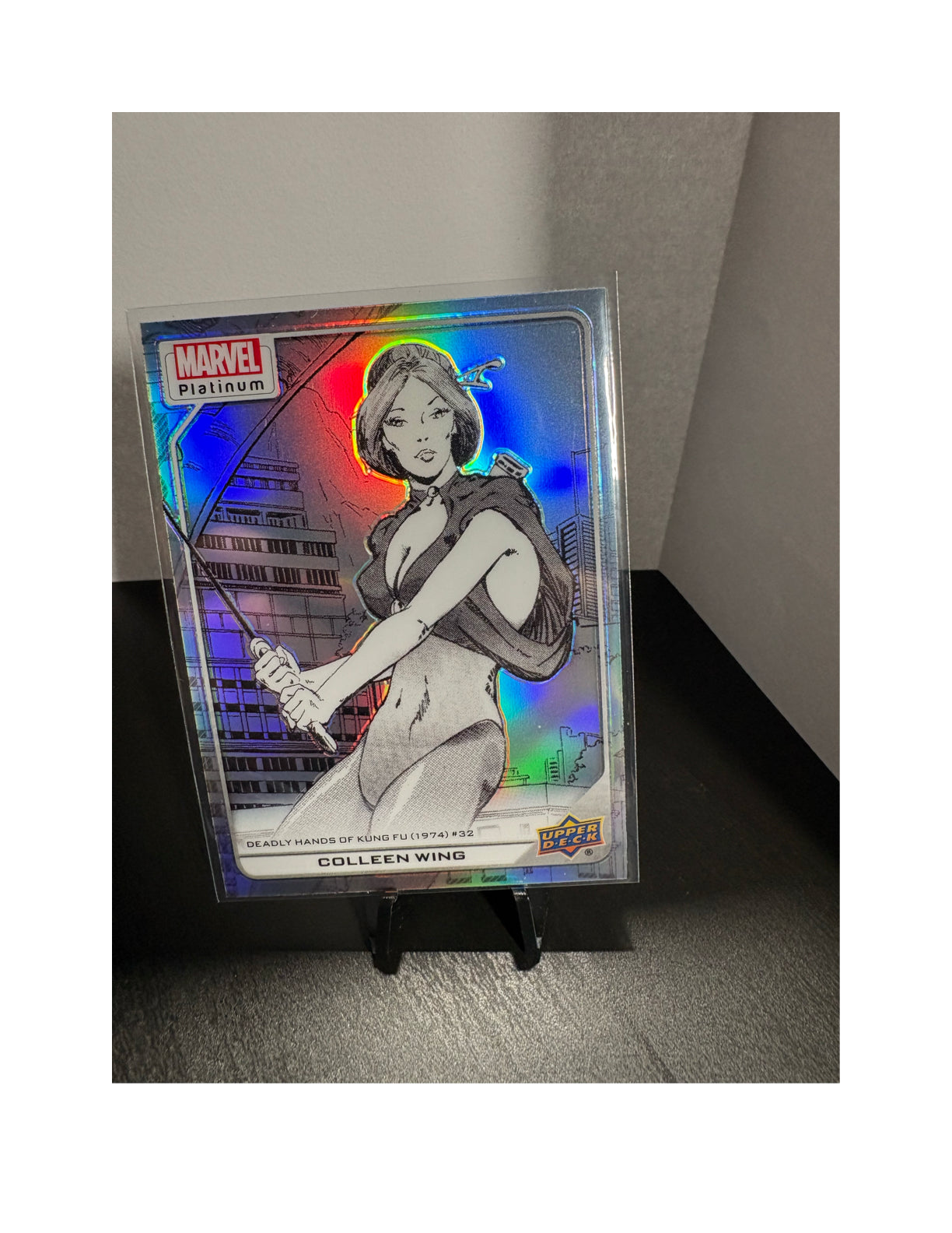 Colleen Wing #147 - 2023 Marvel Platinum RAINBOW Parallel