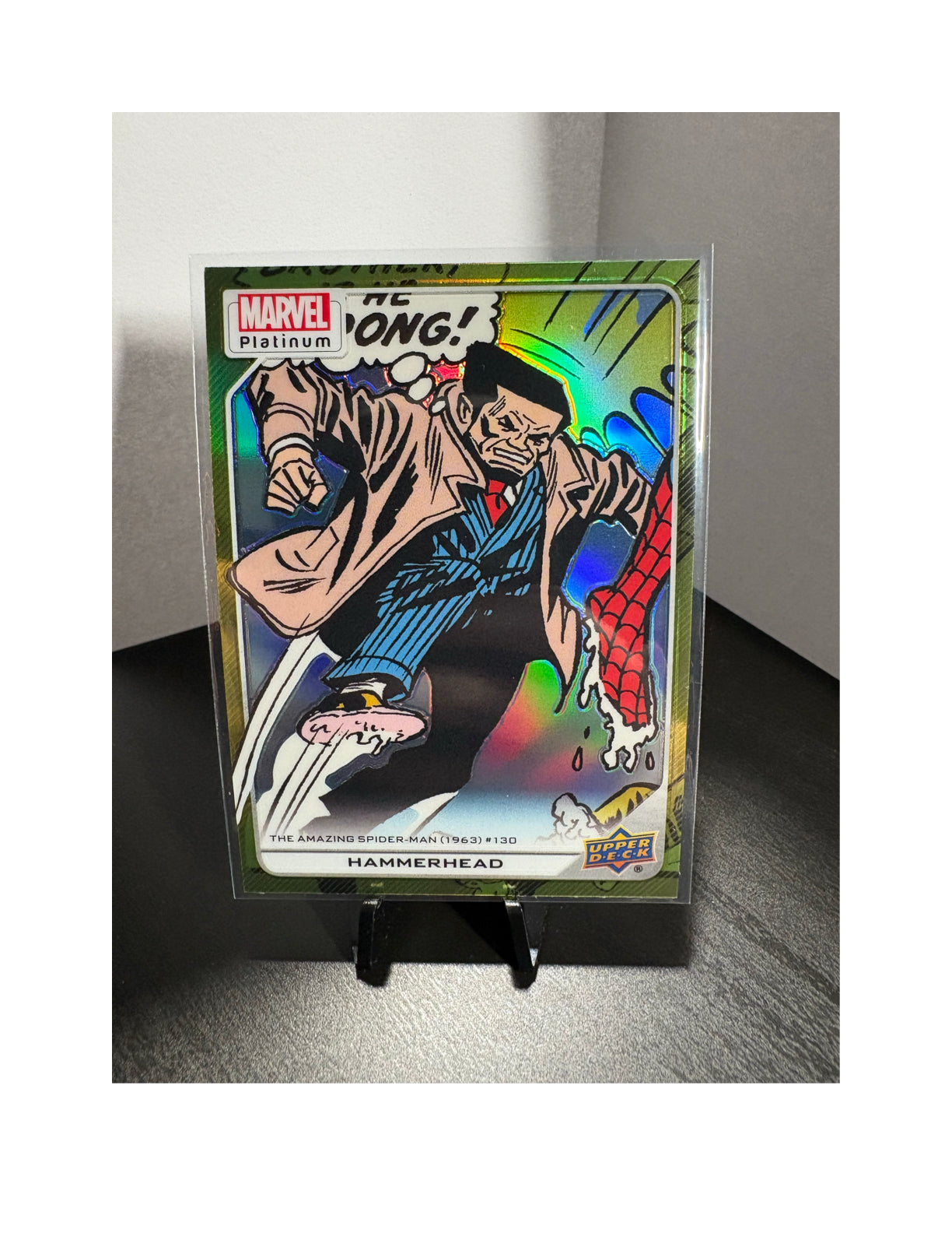 Hammerhead #132 - 2023 Marvel Platinum YELLOW RAINBOW Parallel