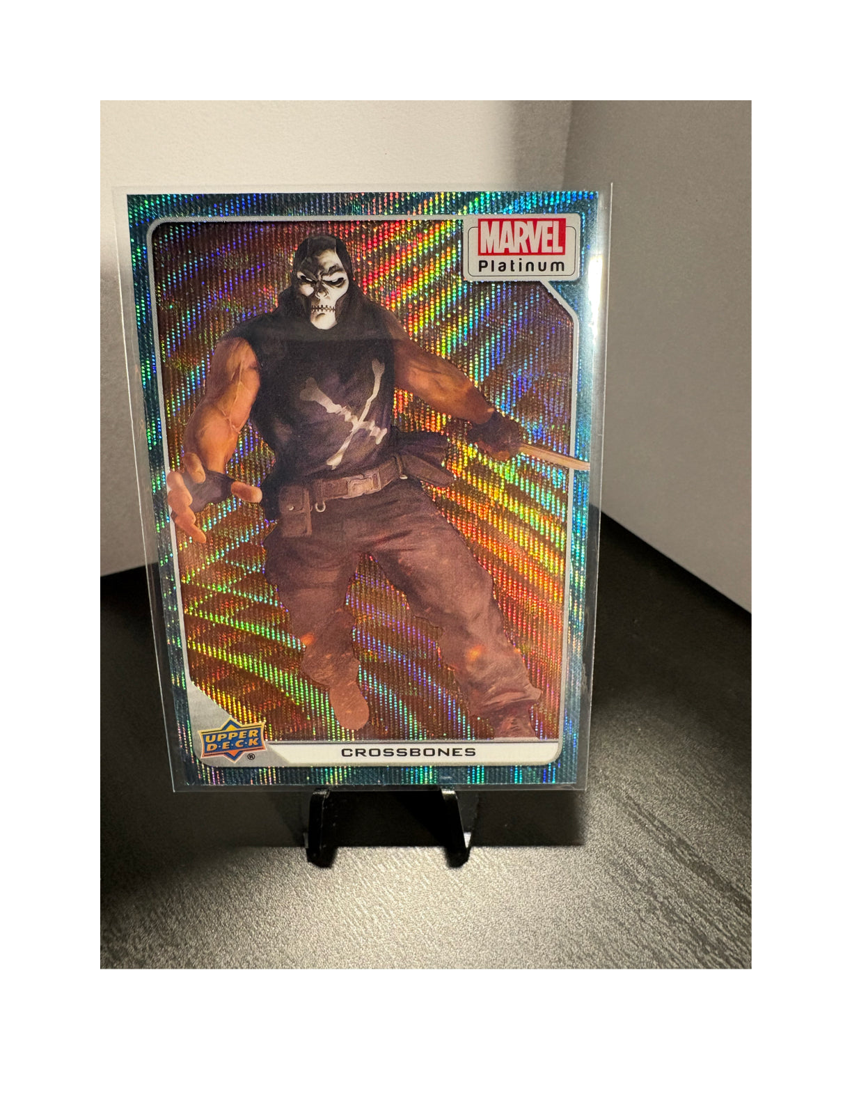 Crossbones #19 - 2023 Marvel Platinum BLUE SURGE Parallel