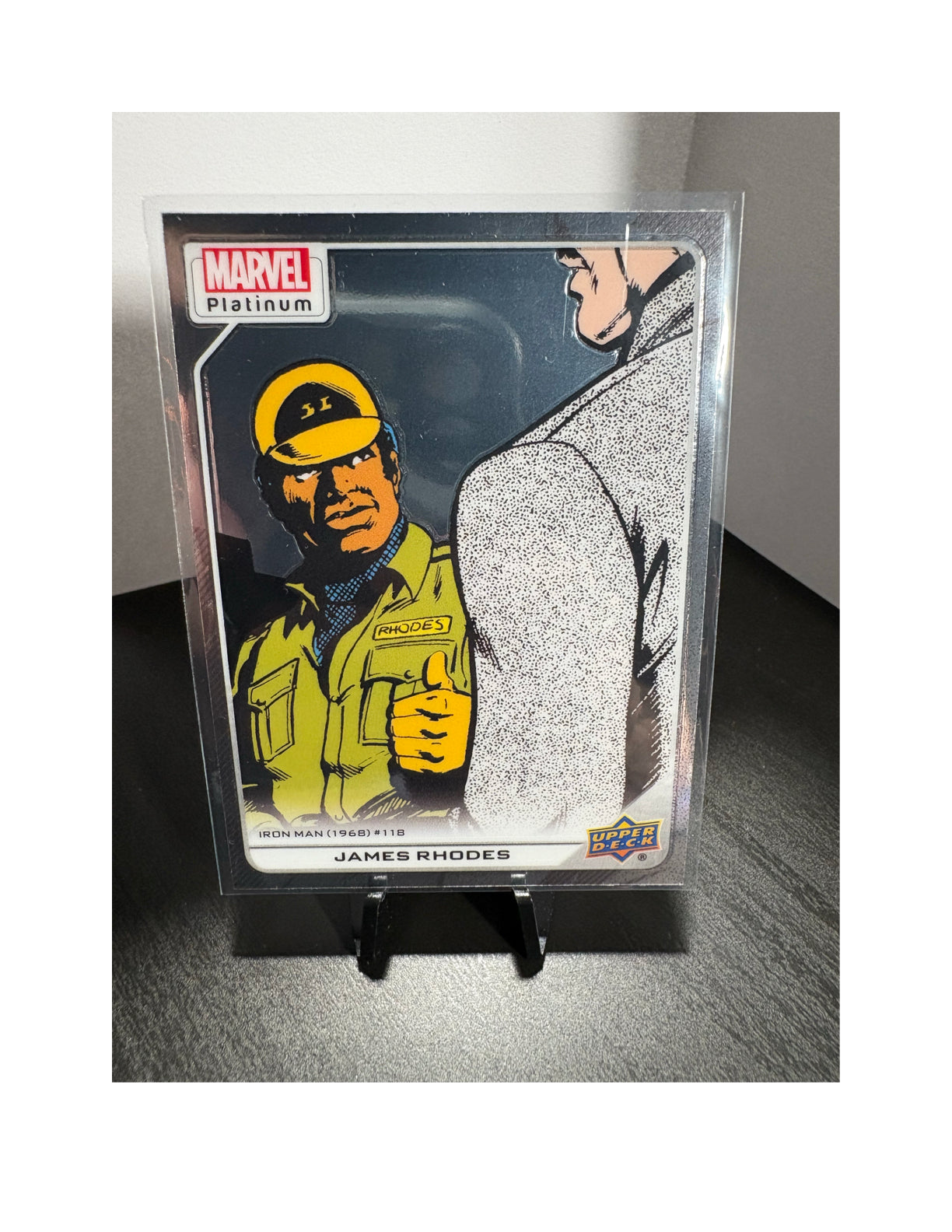 James Rhodes #122 - 2023 Upper Deck Marvel Platinum BASE Card