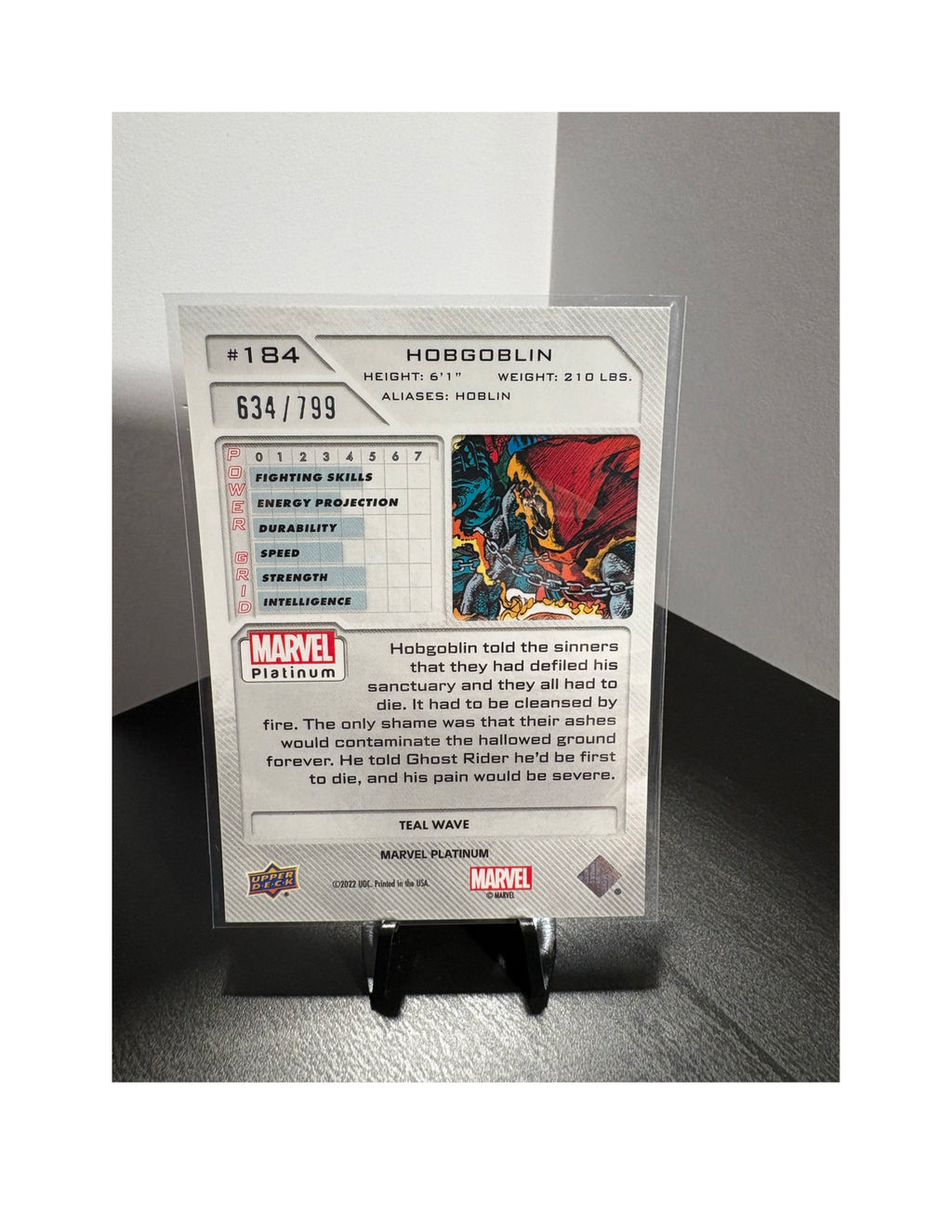 Hobgoblin - 2023 Upper Deck Marvel Platinum